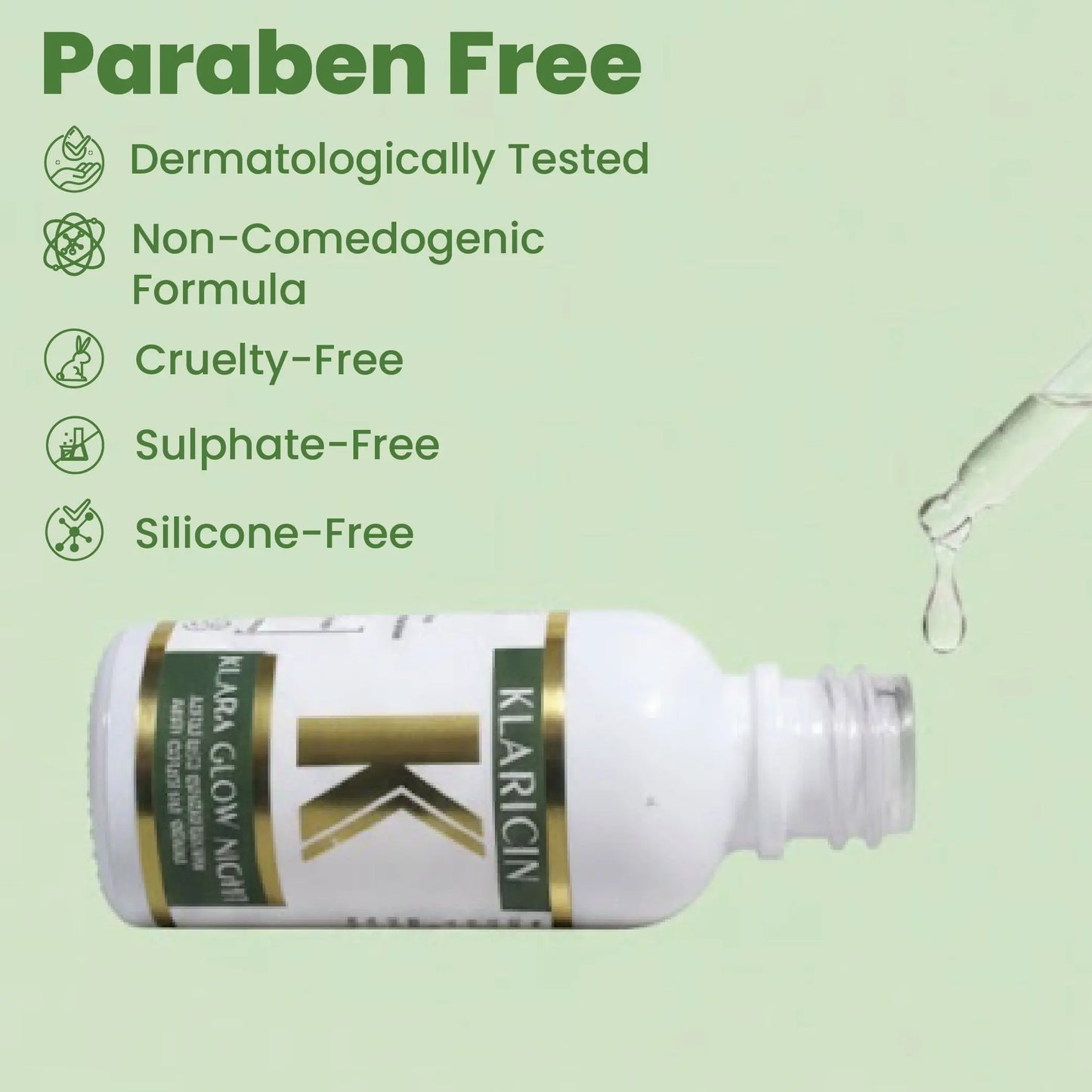 Klara Glow Night (Potent Encapsulated Glow and Repair Night Serum) Klaricin