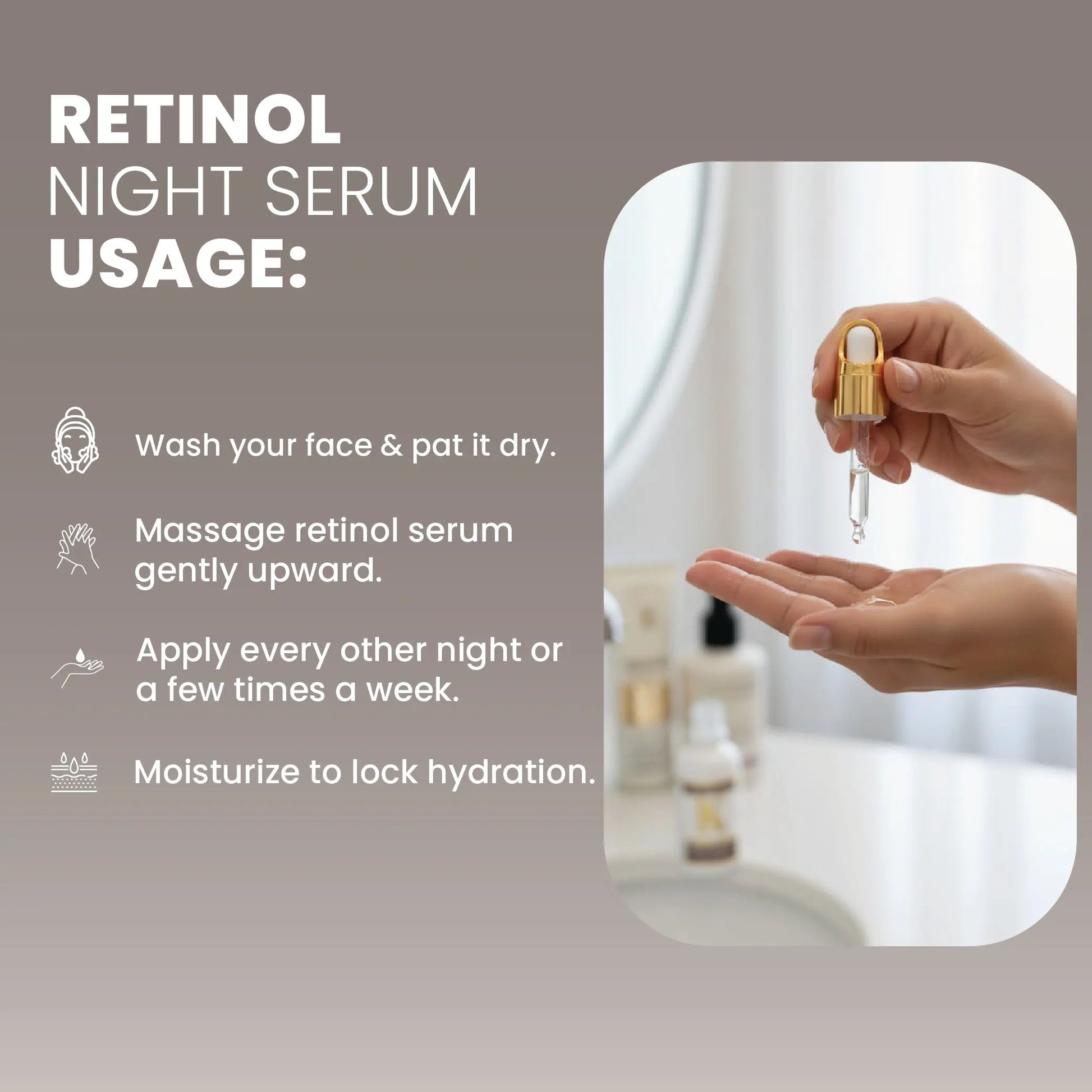 Reti Klar (Liposomal Retinol and Bakuchiol Anti-Wrinkle Serum) Klaricin