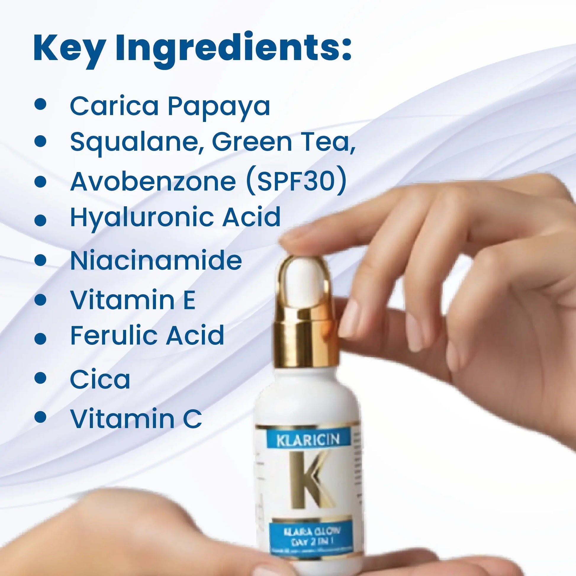 Klara Glow Day (2-in-1) (Encapsulated Glow Serum With SPF-30) Klaricin